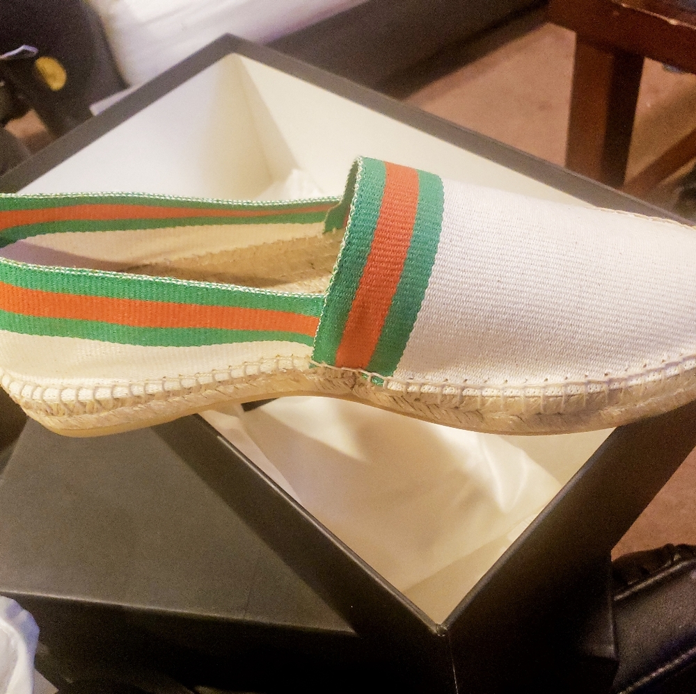 Gucci mens slide on shoes sz 8.5